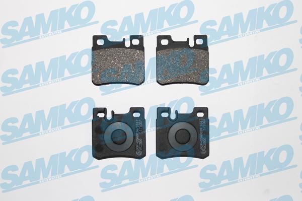 Samko 5SP428 - Гальмівні колодки, дискові гальма autozip.com.ua