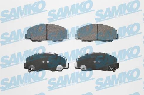 Samko 5SP549 - Гальмівні колодки, дискові гальма autozip.com.ua