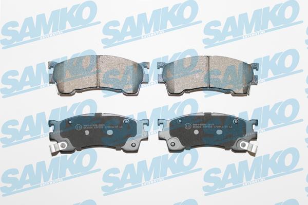 Samko 5SP559 - Гальмівні колодки, дискові гальма autozip.com.ua