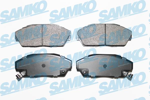 Samko 5SP555 - Гальмівні колодки, дискові гальма autozip.com.ua