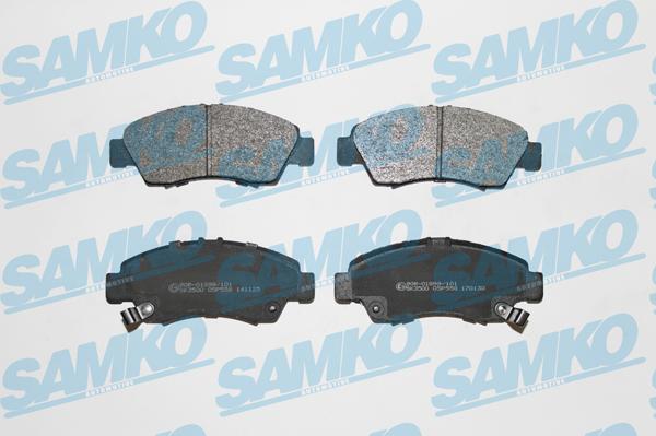 Samko 5SP558 - Гальмівні колодки, дискові гальма autozip.com.ua