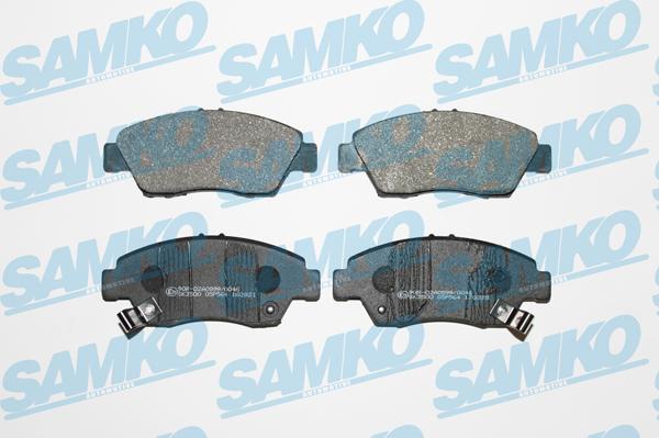 Samko 5SP564 - Гальмівні колодки, дискові гальма autozip.com.ua
