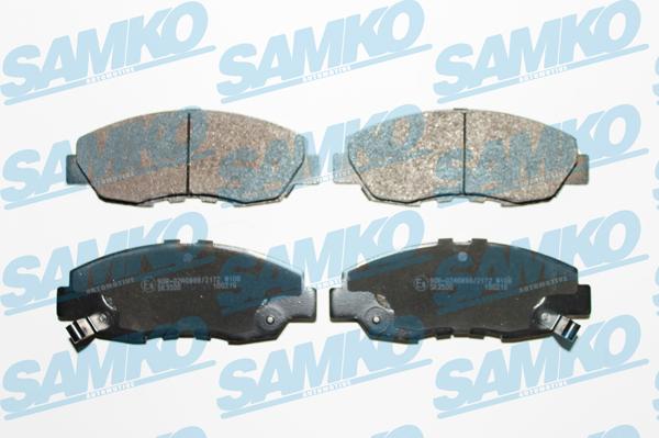 Samko 5SP641 - Гальмівні колодки, дискові гальма autozip.com.ua