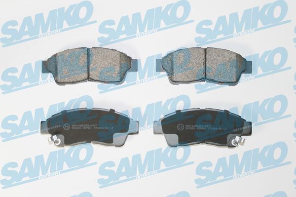 Samko 5SP561 - Гальмівні колодки, дискові гальма autozip.com.ua
