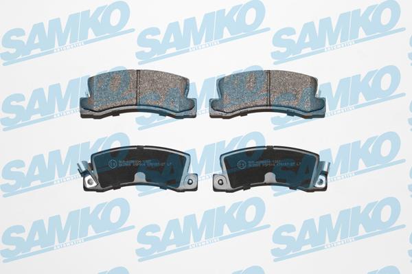 Samko 5SP514 - Гальмівні колодки, дискові гальма autozip.com.ua