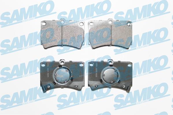 Samko 5SP587 - Гальмівні колодки, дискові гальма autozip.com.ua