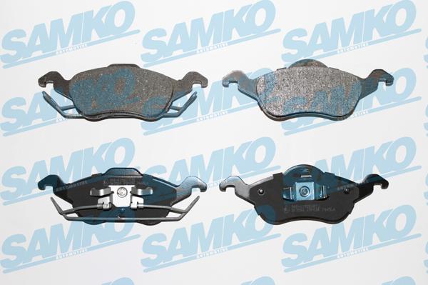 Samko 5SP696 - Гальмівні колодки, дискові гальма autozip.com.ua