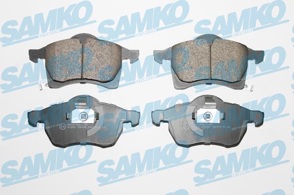Samko 5SP690 - Гальмівні колодки, дискові гальма autozip.com.ua