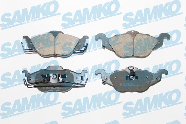 Samko 5SP698 - Гальмівні колодки, дискові гальма autozip.com.ua