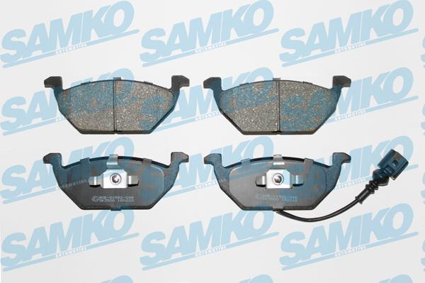 Samko 5SP692 - Гальмівні колодки, дискові гальма autozip.com.ua