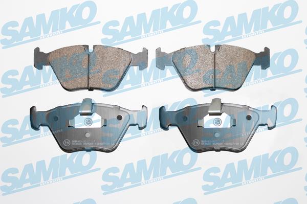 Samko 5SP649 - Гальмівні колодки, дискові гальма autozip.com.ua