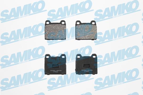 Samko 5SP659 - Гальмівні колодки, дискові гальма autozip.com.ua