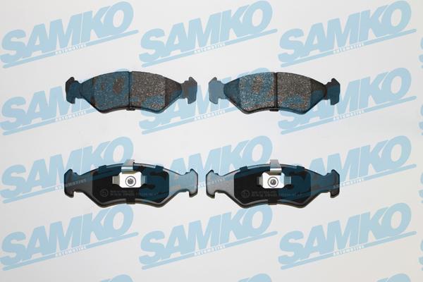 Samko 5SP655 - Гальмівні колодки, дискові гальма autozip.com.ua