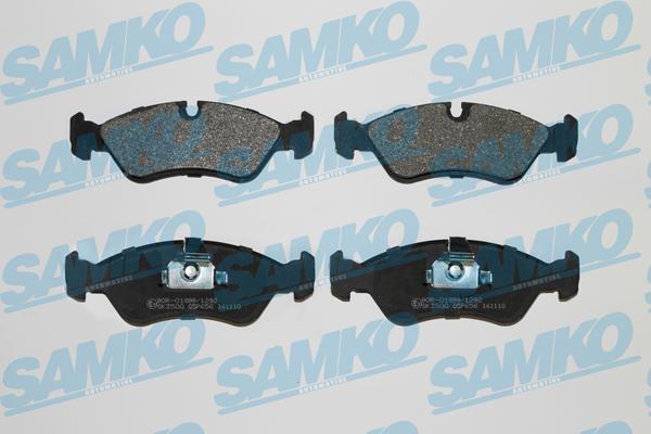 Samko 5SP656 - Гальмівні колодки, дискові гальма autozip.com.ua