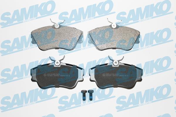 Samko 5SP605 - Гальмівні колодки, дискові гальма autozip.com.ua