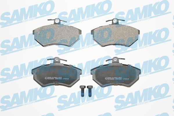 Samko 5SP600 - Гальмівні колодки, дискові гальма autozip.com.ua