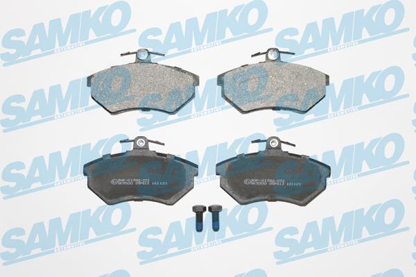 Samko 5SP613 - Гальмівні колодки, дискові гальма autozip.com.ua