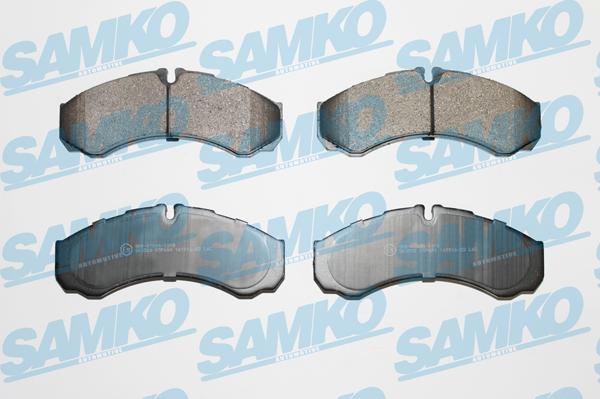 Samko 5SP684 - Гальмівні колодки, дискові гальма autozip.com.ua