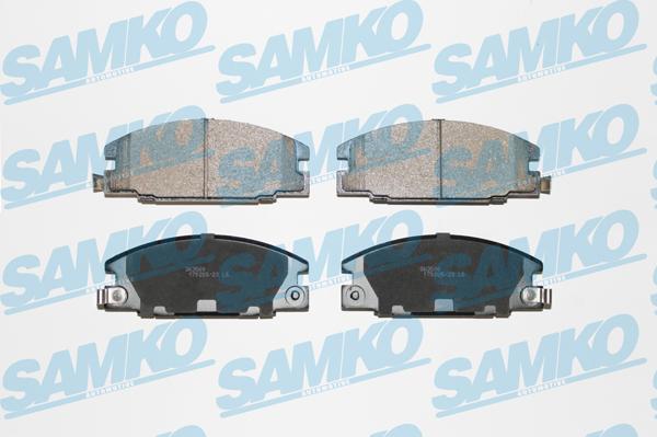 Samko 5SP685 - Гальмівні колодки, дискові гальма autozip.com.ua