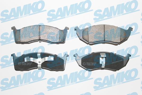 Samko 5SP629 - Гальмівні колодки, дискові гальма autozip.com.ua