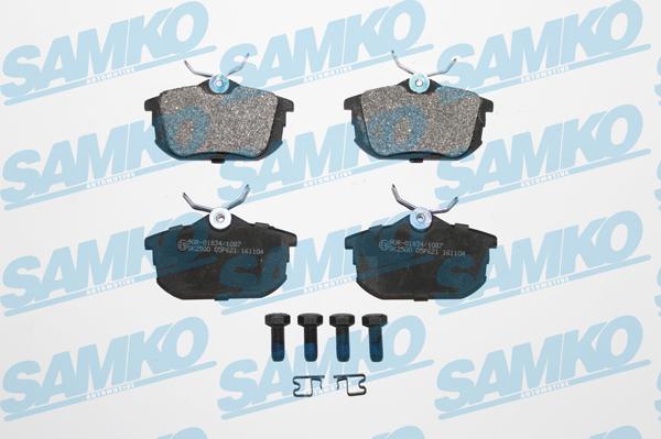 Samko 5SP621 - Гальмівні колодки, дискові гальма autozip.com.ua