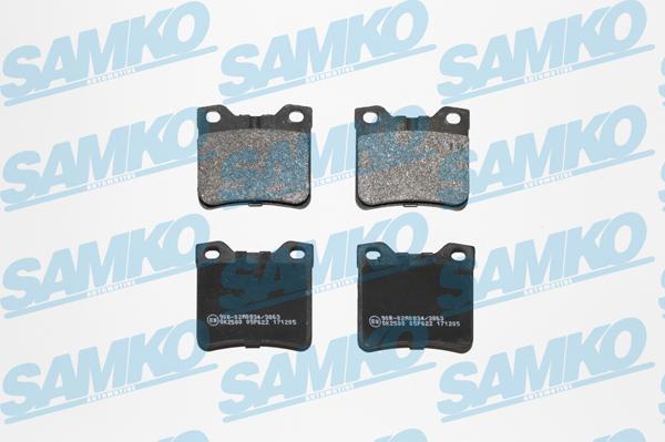 Samko 5SP622 - Гальмівні колодки, дискові гальма autozip.com.ua