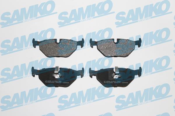 Samko 5SP675 - Гальмівні колодки, дискові гальма autozip.com.ua