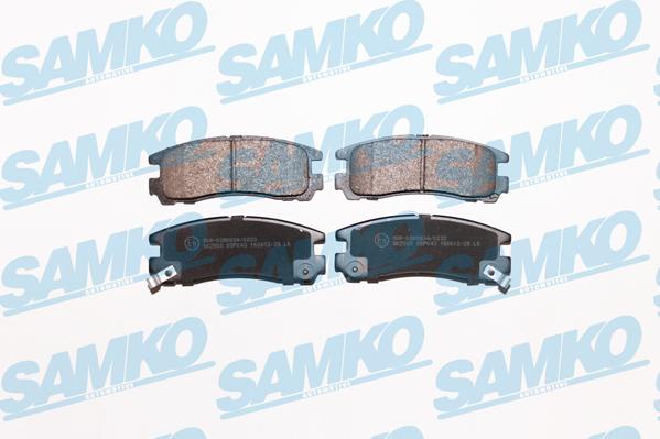 Samko 5SP043 - Гальмівні колодки, дискові гальма autozip.com.ua
