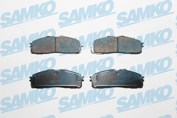 Samko 5SP066 - Гальмівні колодки, дискові гальма autozip.com.ua