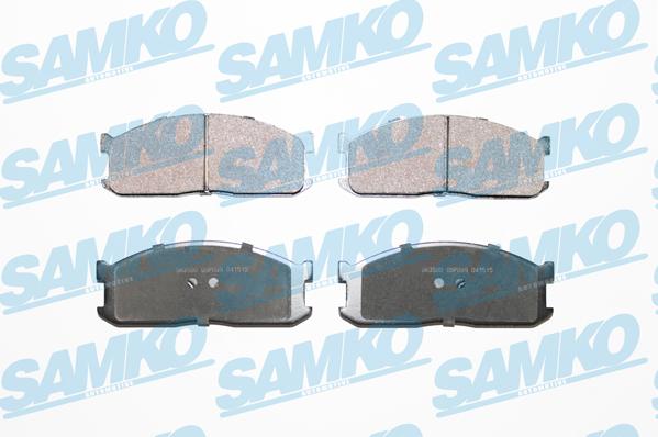 Samko 5SP039 - Гальмівні колодки, дискові гальма autozip.com.ua