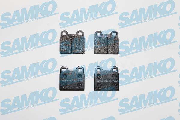 Samko 5SP025 - Гальмівні колодки, дискові гальма autozip.com.ua