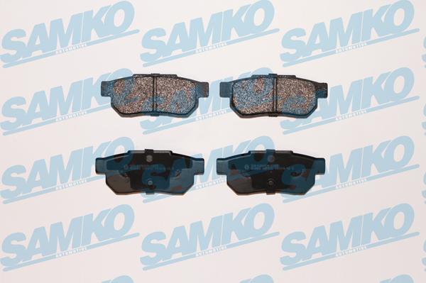 Samko 5SP072 - Гальмівні колодки, дискові гальма autozip.com.ua