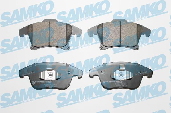 Samko 5SP1914 - Гальмівні колодки, дискові гальма autozip.com.ua