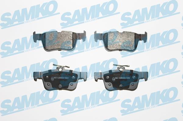 Samko 5SP1915 - Гальмівні колодки, дискові гальма autozip.com.ua
