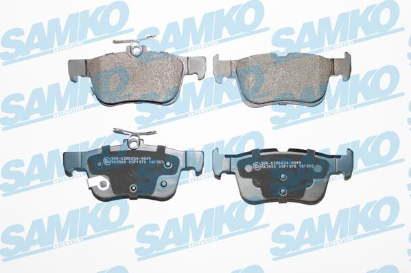 Samko 5SP1978 - Гальмівні колодки, дискові гальма autozip.com.ua