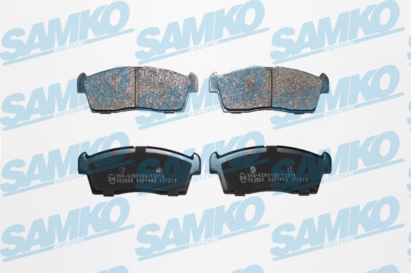Samko 5SP1442 - Гальмівні колодки, дискові гальма autozip.com.ua