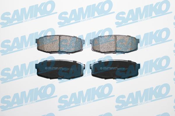 Samko 5SP1419 - Гальмівні колодки, дискові гальма autozip.com.ua
