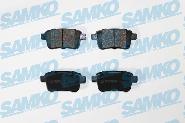 Samko 5SP1487 - Гальмівні колодки, дискові гальма autozip.com.ua