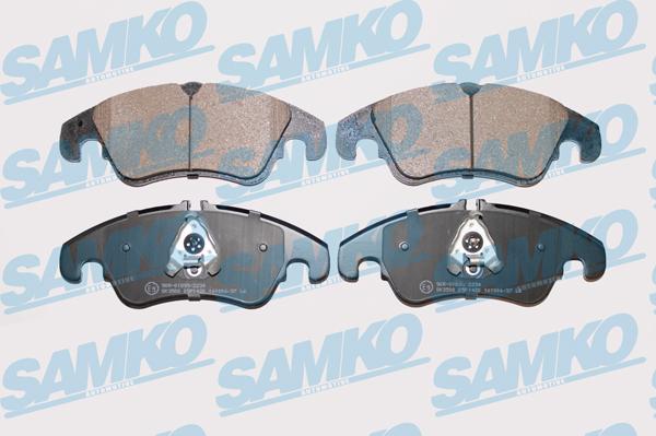 Samko 5SP1420 - Гальмівні колодки, дискові гальма autozip.com.ua