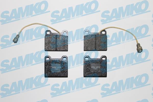 Samko 5SP155 - Гальмівні колодки, дискові гальма autozip.com.ua