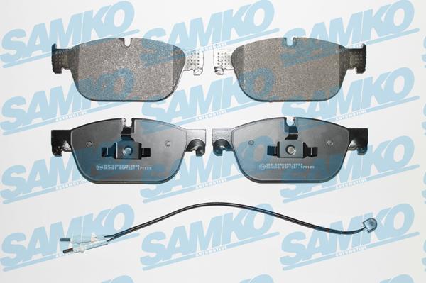 Samko 5SP1561A - Гальмівні колодки, дискові гальма autozip.com.ua