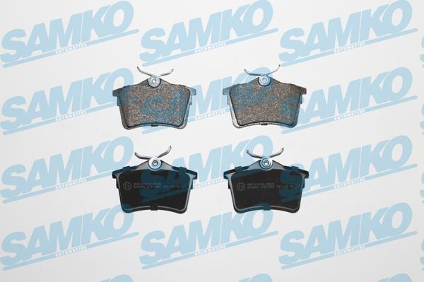 Samko 5SP1500 - Гальмівні колодки, дискові гальма autozip.com.ua