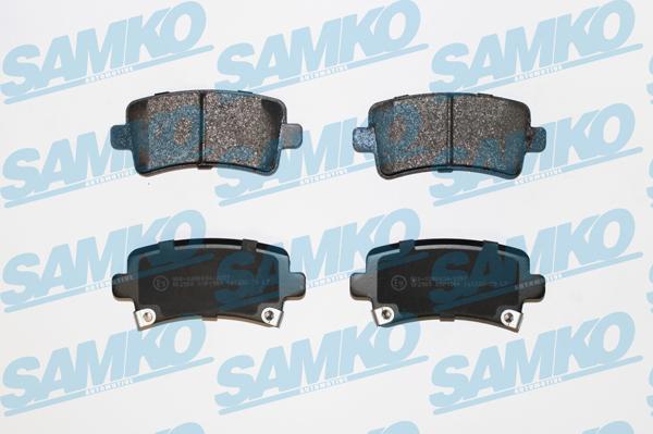 Samko 5SP1584 - Гальмівні колодки, дискові гальма autozip.com.ua