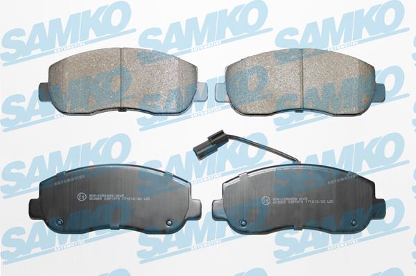 Samko 5SP1579 - Гальмівні колодки, дискові гальма autozip.com.ua