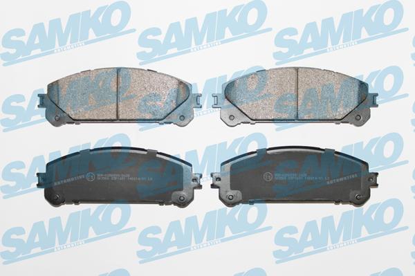 Samko 5SP1691 - Гальмівні колодки, дискові гальма autozip.com.ua