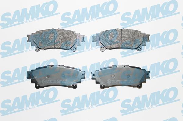 Samko 5SP1693 - Гальмівні колодки, дискові гальма autozip.com.ua