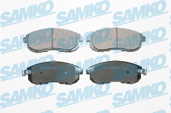 Samko 5SP1606 - Гальмівні колодки, дискові гальма autozip.com.ua