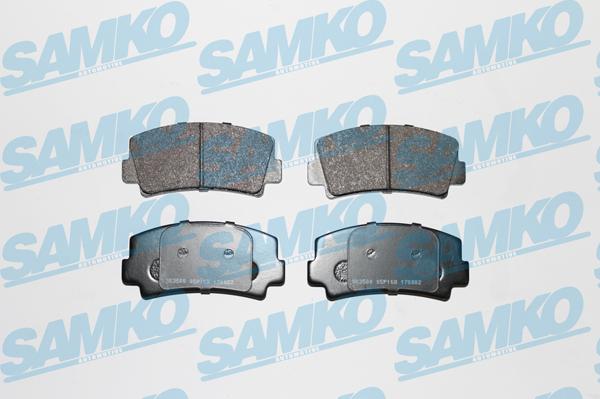 Samko 5SP168 - Гальмівні колодки, дискові гальма autozip.com.ua