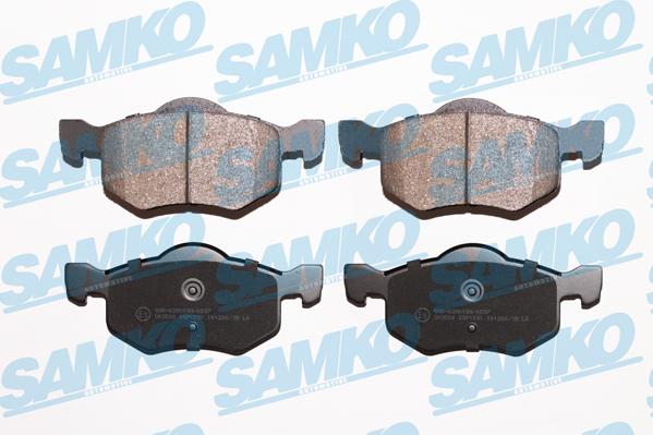 Samko 5SP1091 - Гальмівні колодки, дискові гальма autozip.com.ua