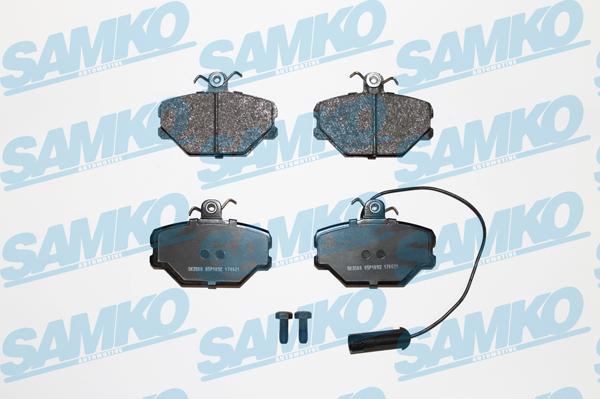 Samko 5SP1092 - Гальмівні колодки, дискові гальма autozip.com.ua